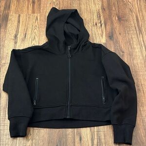 Old Navy Active Black Fleece Hoodie